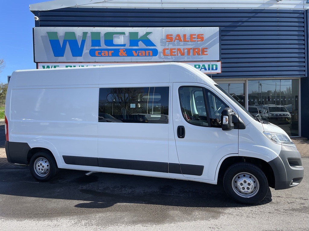 Citroen Relay 35 2.0 Hdi L3h2 9 Seater Crew Van White #2