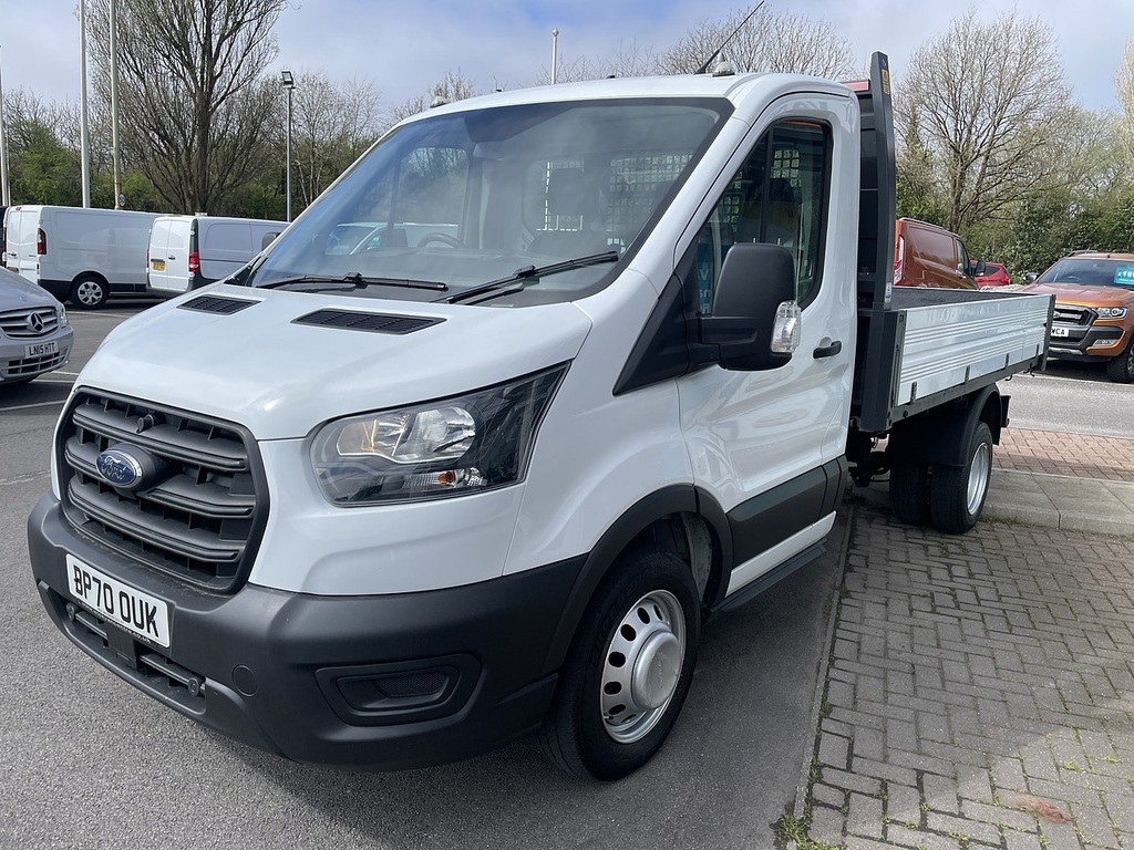 Ford Transit Custom 2.0 350 Ecoblue Leader Tipper Rw BP70OUK White #4