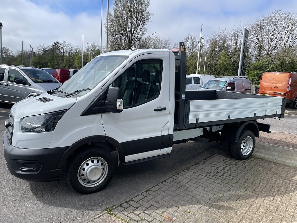 Ford Transit Custom 2.0 350 Ecoblue Leader Tipper Rw BP70OUK White #5