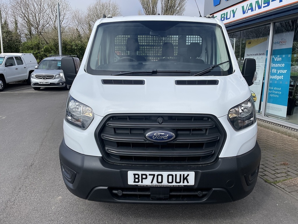 Ford Transit Custom 2.0 350 Ecoblue Leader Tipper Rw BP70OUK White #3