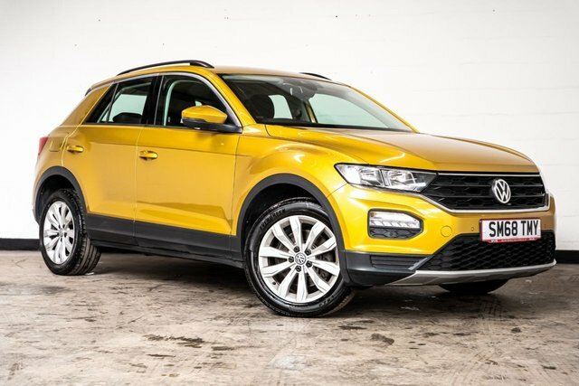 Volkswagen T-Roc 2018 1.0 Tsi Se Suv Euro 6 Ss Yellow