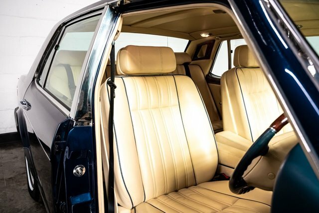 Rolls-Royce Silver Spirit 1995 6.8L 341 Bhp M555SJA Blue #4