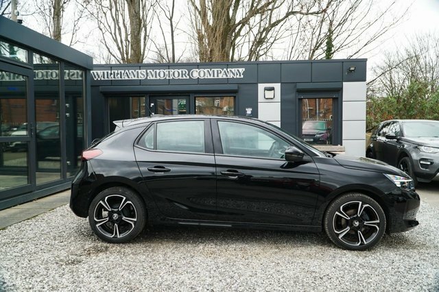 Vauxhall Corsa 2023 1.2 Gs Hatchback Euro 6 75 DL73KNW Black #3
