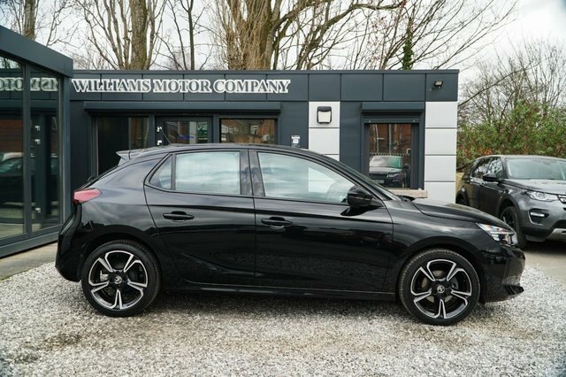 Vauxhall Corsa 2023 1.2 Gs Hatchback Euro 6 75 DL73KOE Black #3