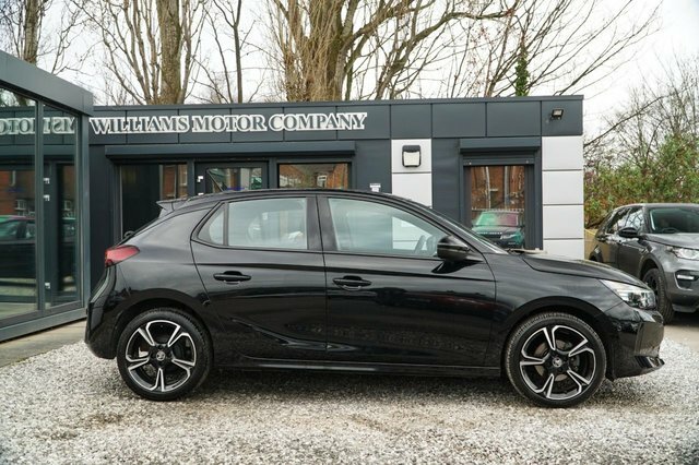 Vauxhall Corsa 2023 1.2 Gs Hatchback Euro 6 75 DL73KNZ Black #3