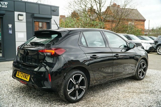Vauxhall Corsa 2023 1.2 Gs Hatchback Euro 6 75 DL73KNZ Black #6