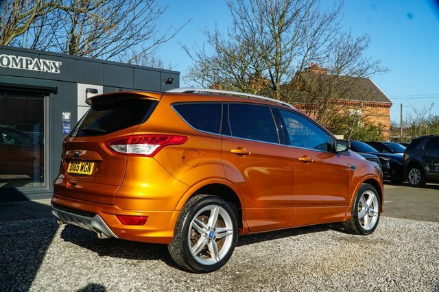 Ford Kuga 2015 2.0 Tdci Titanium X Sport Suv Powe DX65WGN Orange #5
