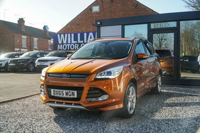 Ford Kuga 2015 2.0 Tdci Titanium X Sport Suv Powe DX65WGN Orange #4