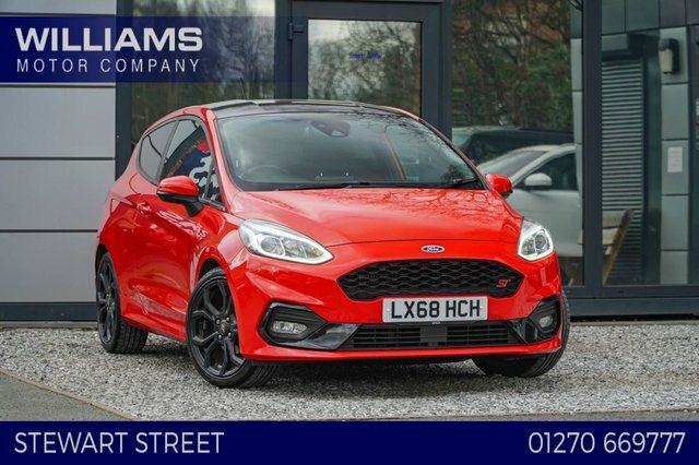 Ford Fiesta 2018 1.0T Ecoboost Gpf St-line X Hatchback Pet Red