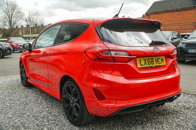 Ford Fiesta 2018 1.0T Ecoboost Gpf St-line X Hatchback Pet LX68HCH Red #5