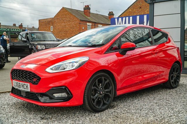 Ford Fiesta 2018 1.0T Ecoboost Gpf St-line X Hatchback Pet LX68HCH Red #3