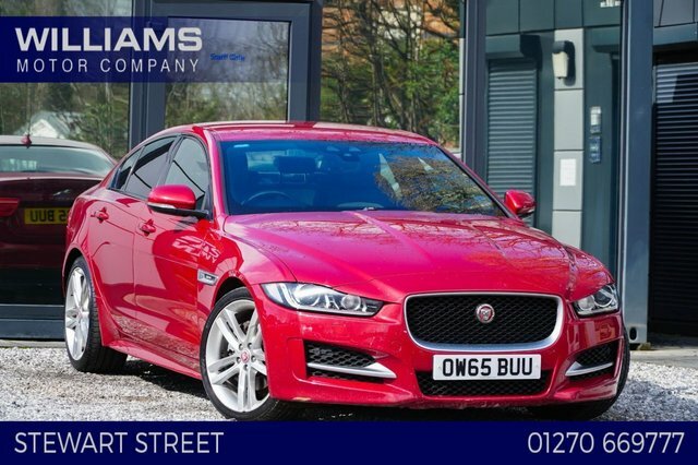 Jaguar XE 2016 2.0D R-sport Saloon Euro 6 S Red