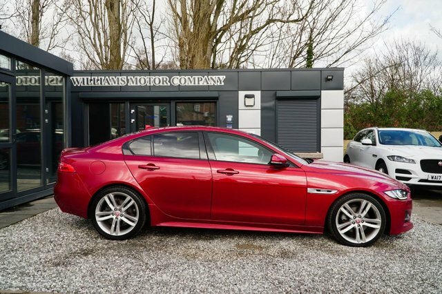 Jaguar XE 2016 2.0D R-sport Saloon Euro 6 S OW65BUU Red #3