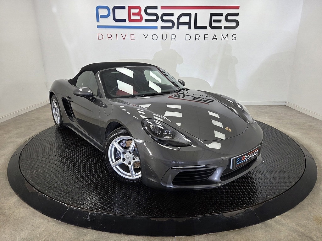 Porsche 718 Boxster 2.0T Convertible Euro 6 Ss 3 Grey