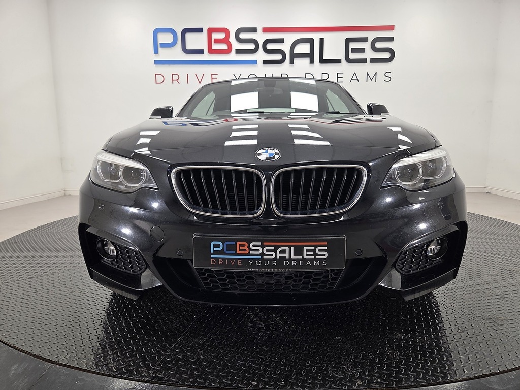 BMW 2 Series 2.0 220D M Sport Convertible Euro Black #3