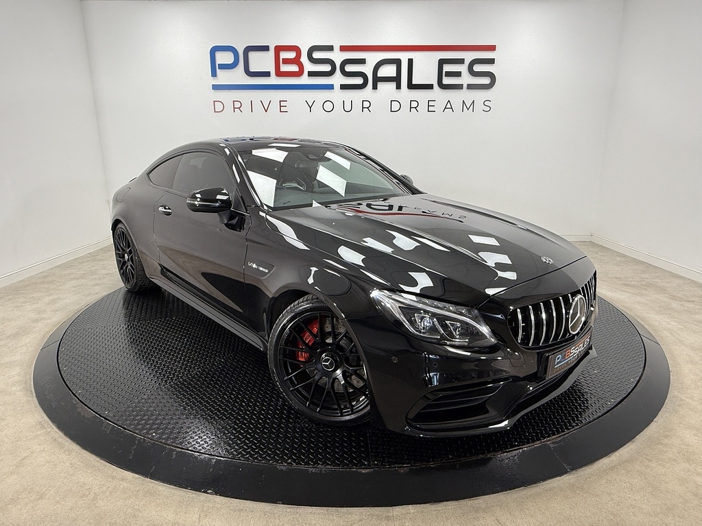 Mercedes-Benz C Class 4.0 C63 V8 Biturbo Amg S Premium Coupe Petro Black