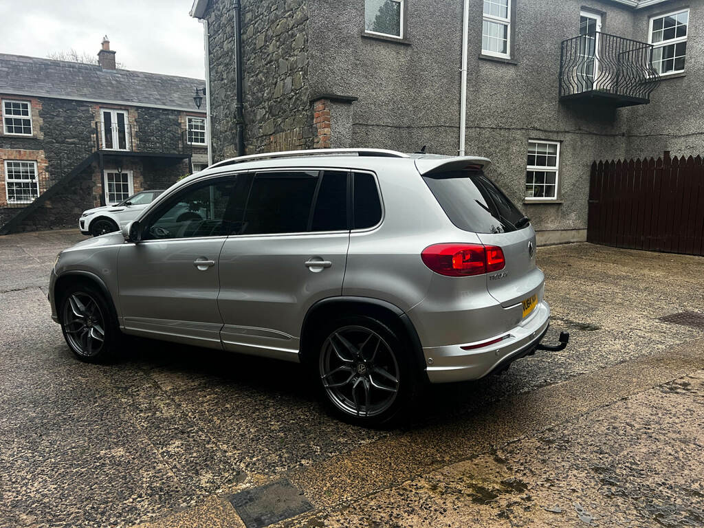 Volkswagen Tiguan 2.0 Tdi Bluemotion Tech R-line VU64NDX Silver #5
