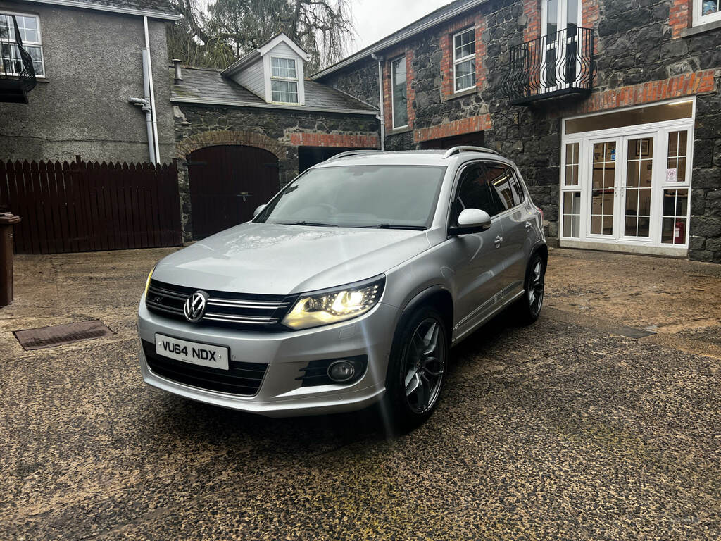 Volkswagen Tiguan 2.0 Tdi Bluemotion Tech R-line VU64NDX Silver #3