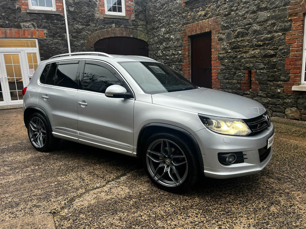 Volkswagen Tiguan 2.0 Tdi Bluemotion Tech R-line VU64NDX Silver #2