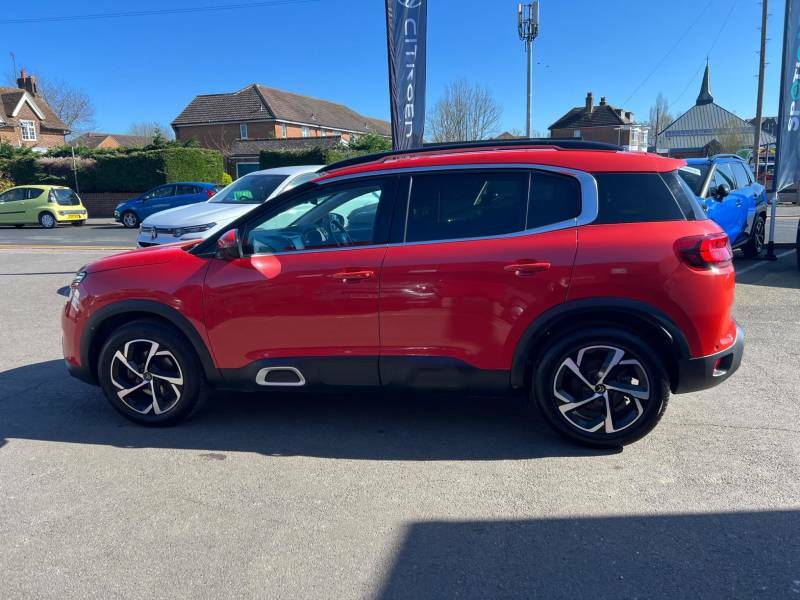 Citroen C5 Aircross 1.5 Bluehdi Flair Euro 6 Ss - 2019 69 YH69UGF Red #4