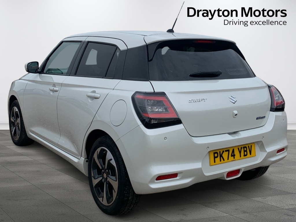 Suzuki Swift 1.2 Mhev Ultra Hatchback Hybrid PK74YBV White #6
