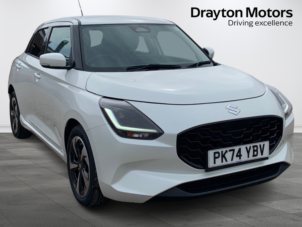 Suzuki Swift 1.2 Mhev Ultra Hatchback Hybrid White