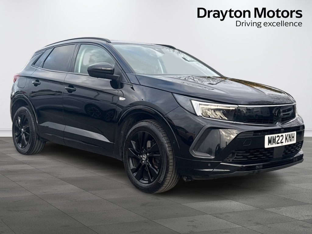 Vauxhall Grandland 1.2 Turbo Gs Line Suv Black