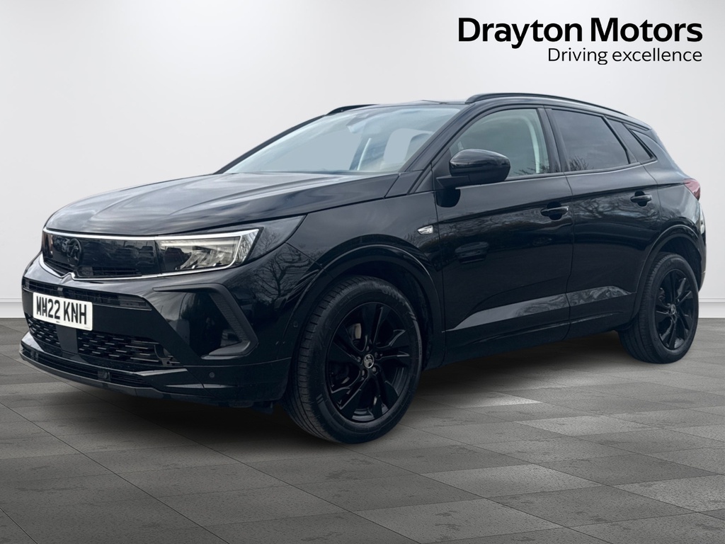 Vauxhall Grandland 1.2 Turbo Gs Line Suv MM22KNH Black #4