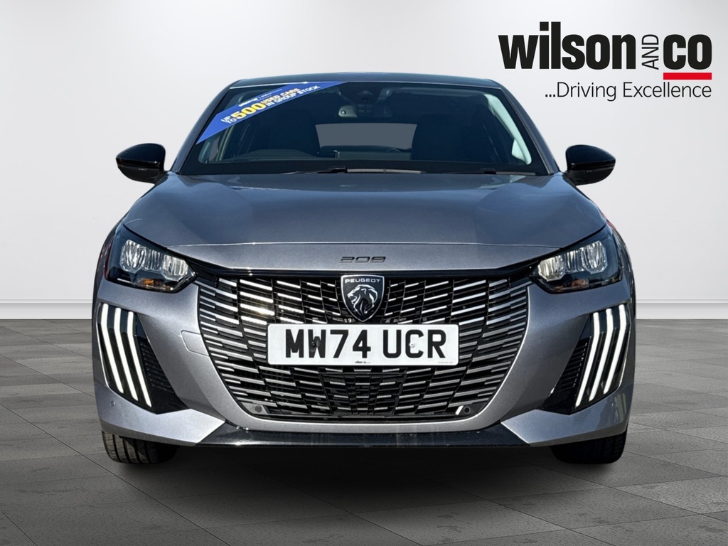 Peugeot 208 1.2 Puretech Allure Hatchback MW74UCR Grey #3