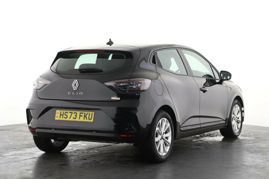 Renault Clio 1.6 E-tech Full Hybrid 145 Evolution HS73FKU Black #2