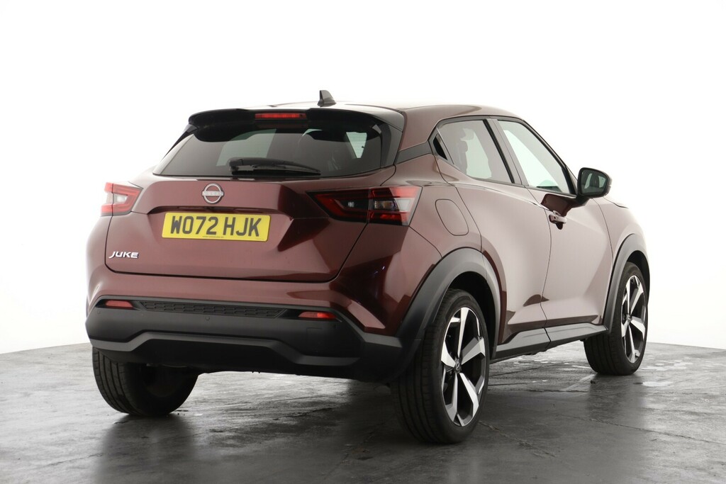 Nissan Juke 1.0 Dig-t 114 Tekna WO72HJK Red #3
