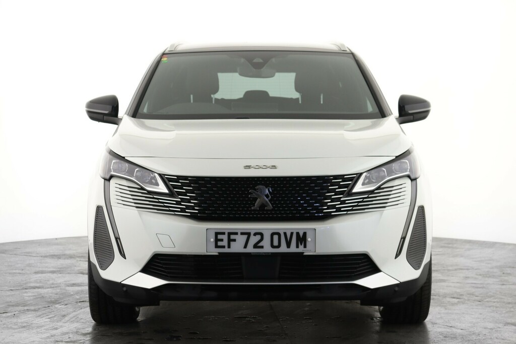 Peugeot 5008 1.6 Puretech 180 Gt Eat8 EF72OVM White #5