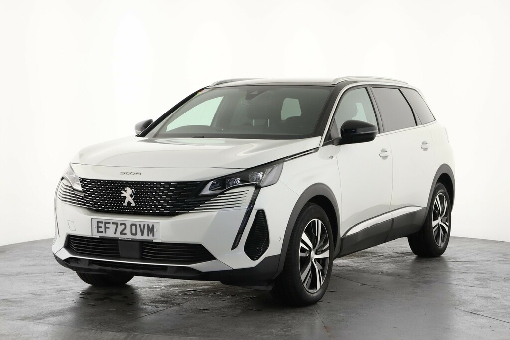 Peugeot 5008 1.6 Puretech 180 Gt Eat8 EF72OVM White #6