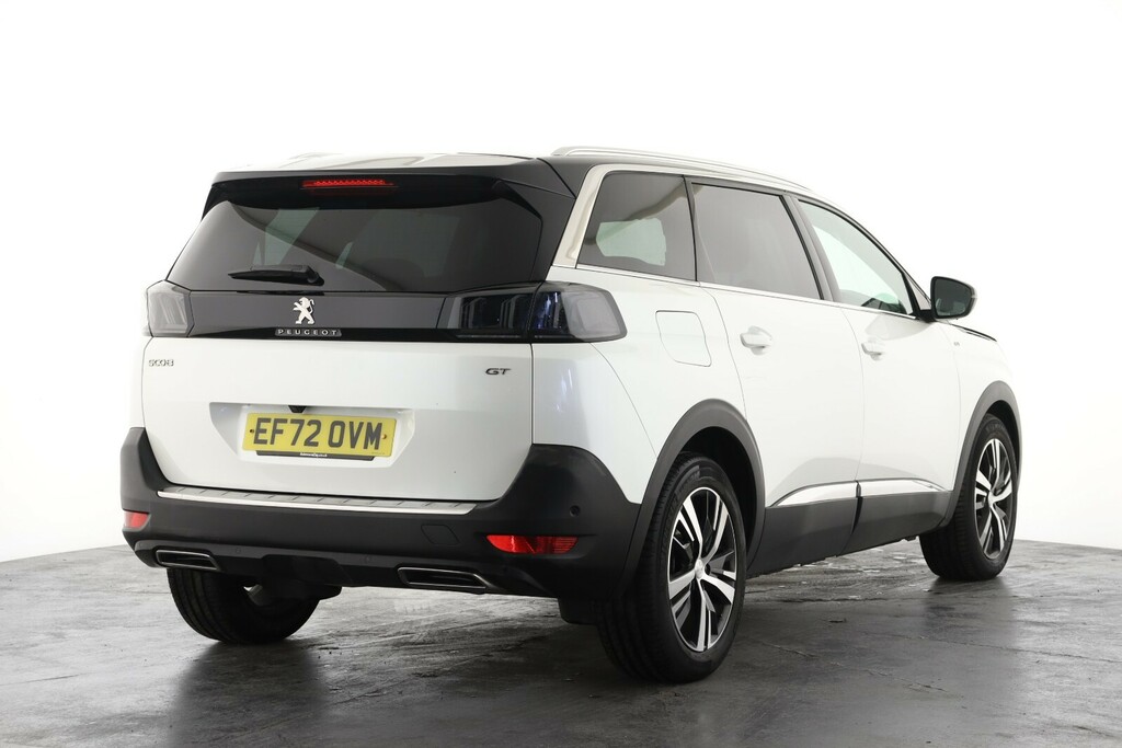 Peugeot 5008 1.6 Puretech 180 Gt Eat8 EF72OVM White #3