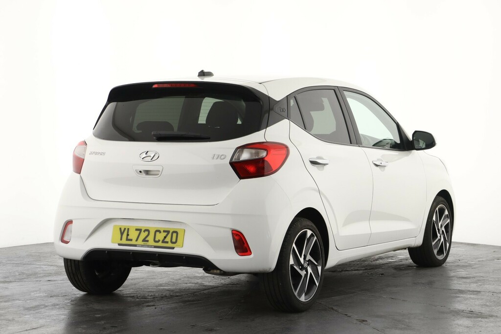 Hyundai I10 1.2 Mpi Premium YL72CZO White #3
