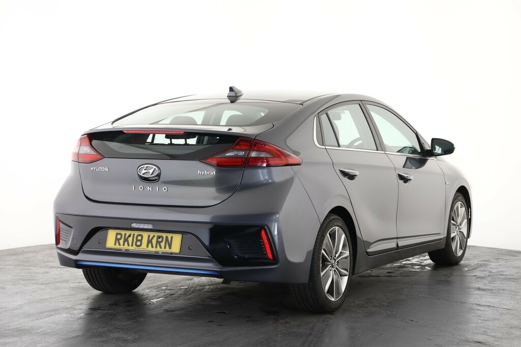 Hyundai Ioniq 1.6 Gdi Hybrid Premium Se Dct RK18KRN Grey #3
