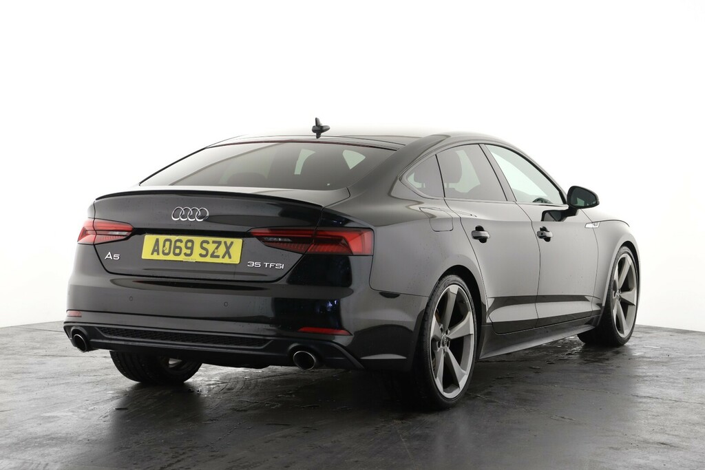 Audi A5 35 Tfsi Black Edition S Tronic AO69SZX Black #3