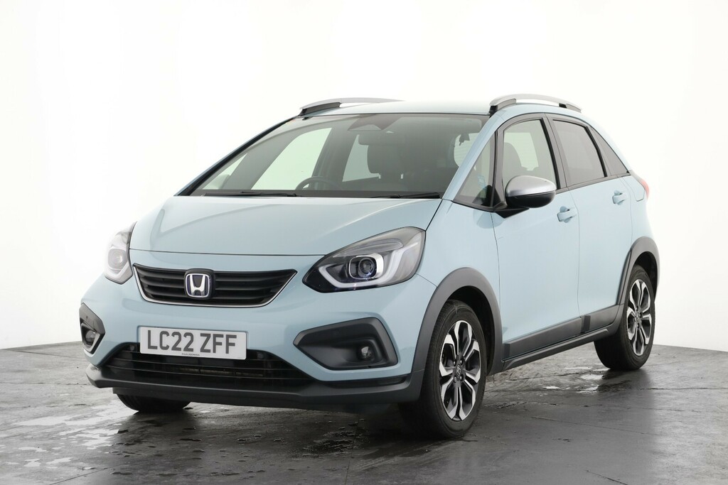 Honda Jazz 1.5 I-mmd Hybrid Crosstar Ex Ecvt LC22ZFF Blue #6