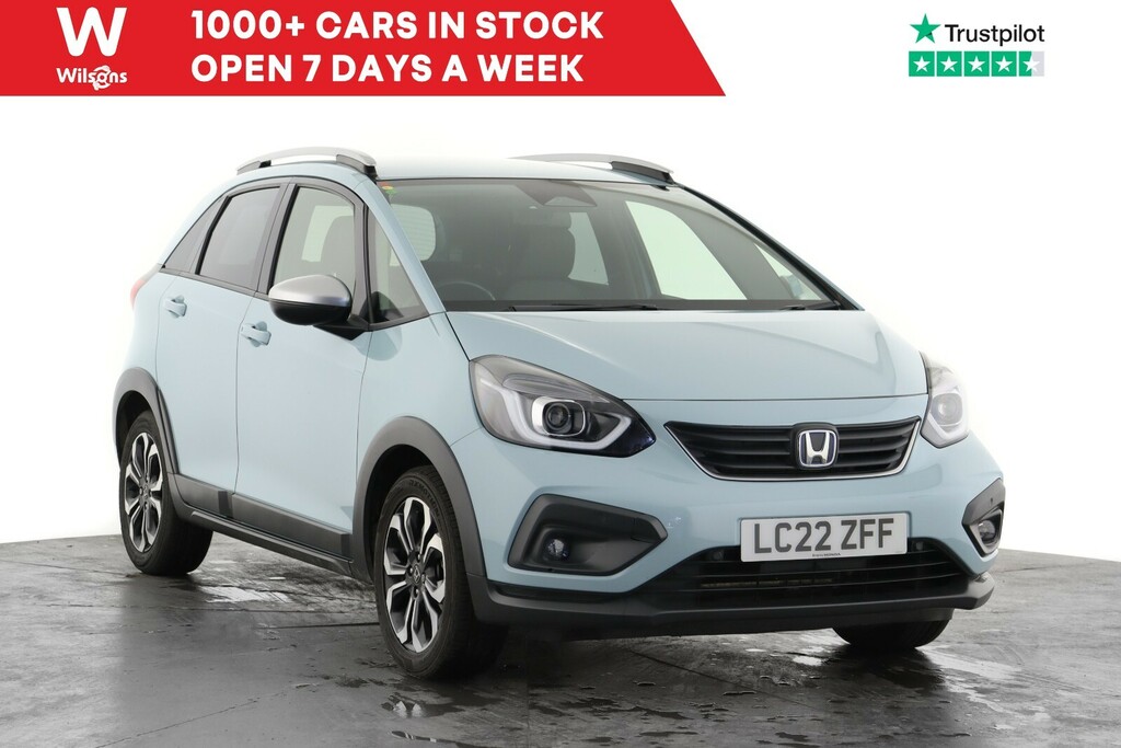 Honda Jazz 1.5 I-mmd Hybrid Crosstar Ex Ecvt Blue