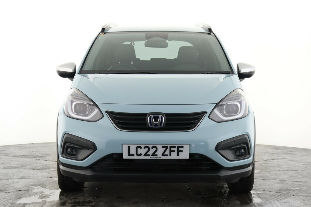 Honda Jazz 1.5 I-mmd Hybrid Crosstar Ex Ecvt LC22ZFF Blue #5