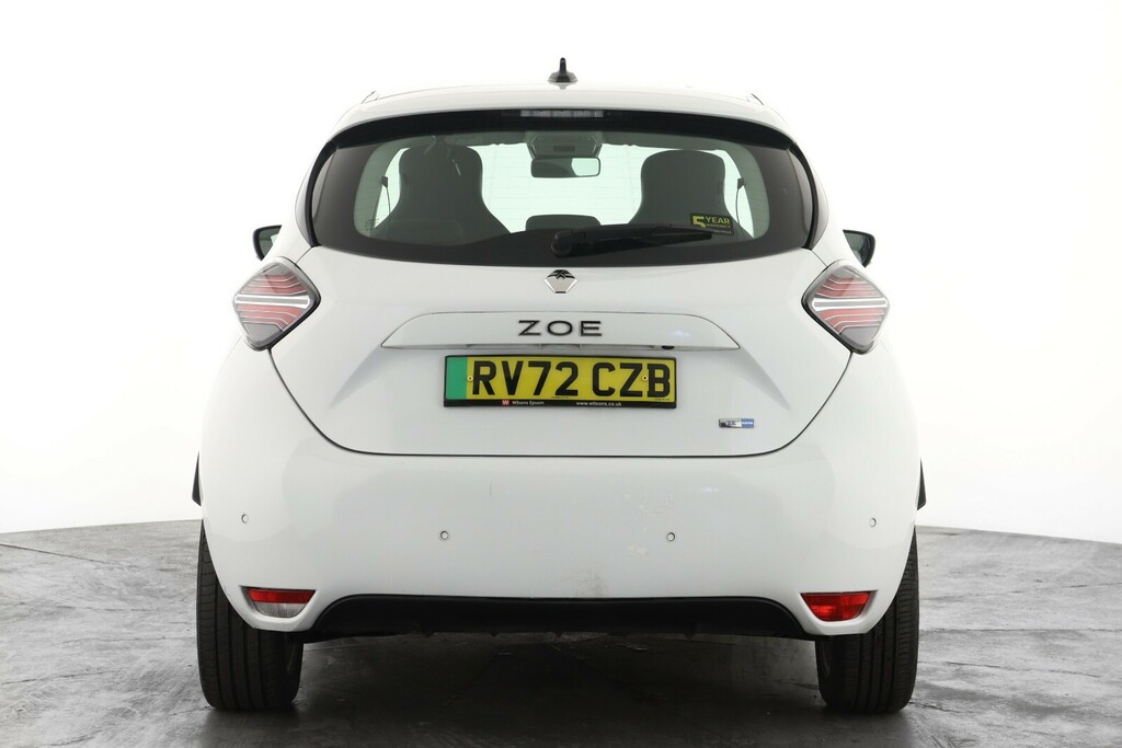 Renault Zoe 80Kw S Edition R110 50Kwh Rapid Charge RV72CZB White #2