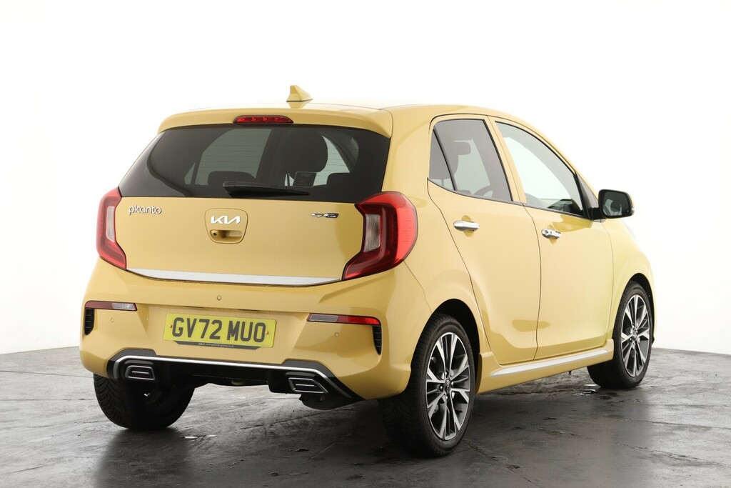 Kia Picanto 1.0T Gdi Gt-line S 4 Seats GV72MUO Yellow #3