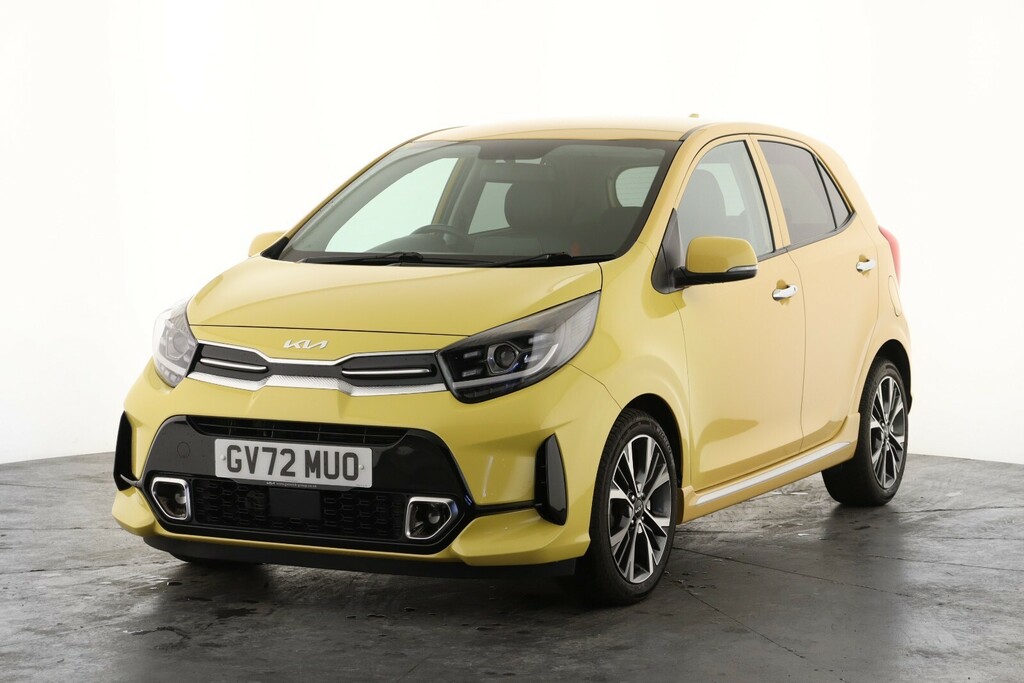 Kia Picanto 1.0T Gdi Gt-line S 4 Seats GV72MUO Yellow #6