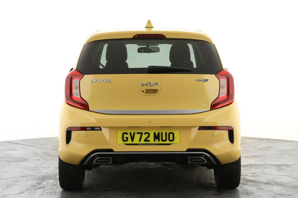 Kia Picanto 1.0T Gdi Gt-line S 4 Seats GV72MUO Yellow #2