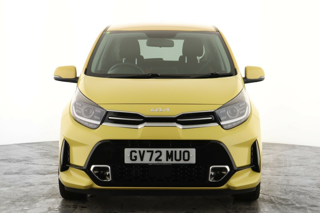 Kia Picanto 1.0T Gdi Gt-line S 4 Seats GV72MUO Yellow #5