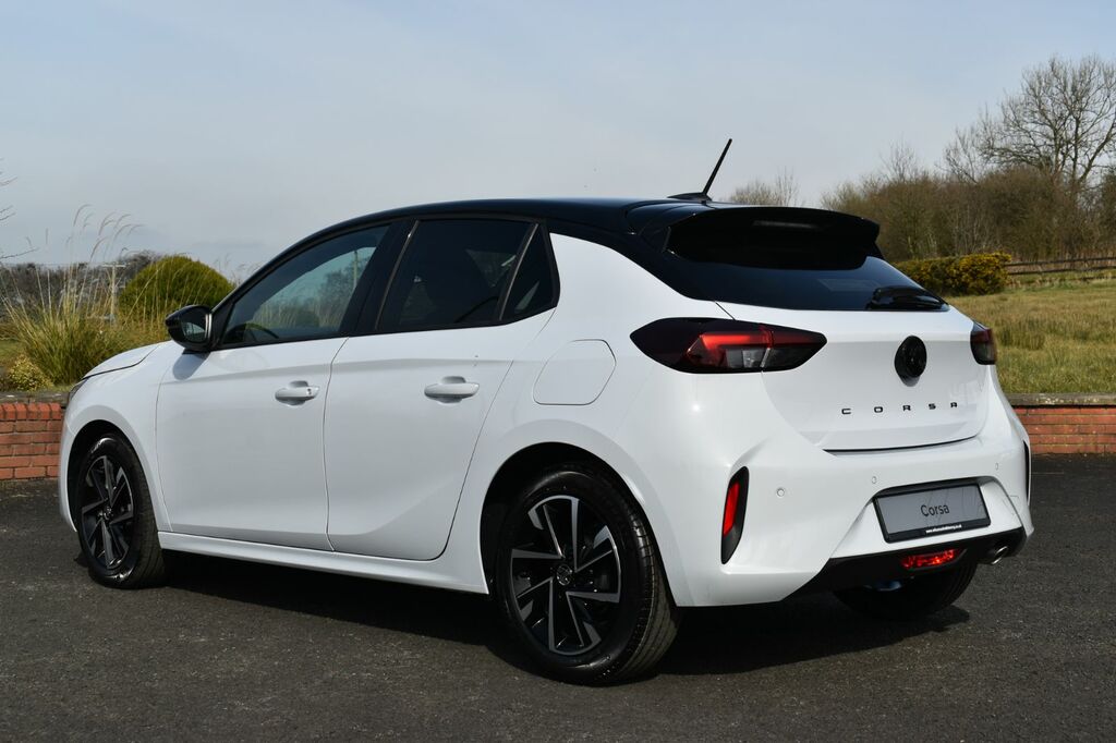 Vauxhall Corsa Hatchback XRZ6573 White #5