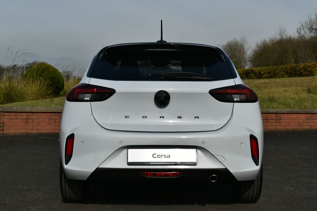 Vauxhall Corsa Hatchback XRZ6573 White #4