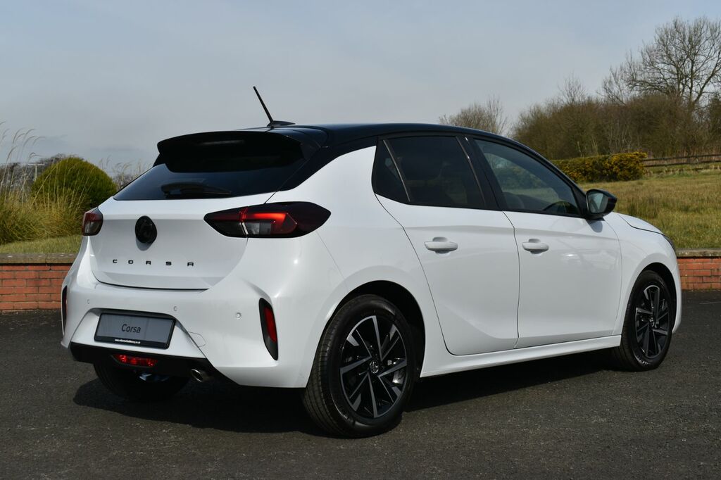 Vauxhall Corsa Hatchback XRZ6573 White #3
