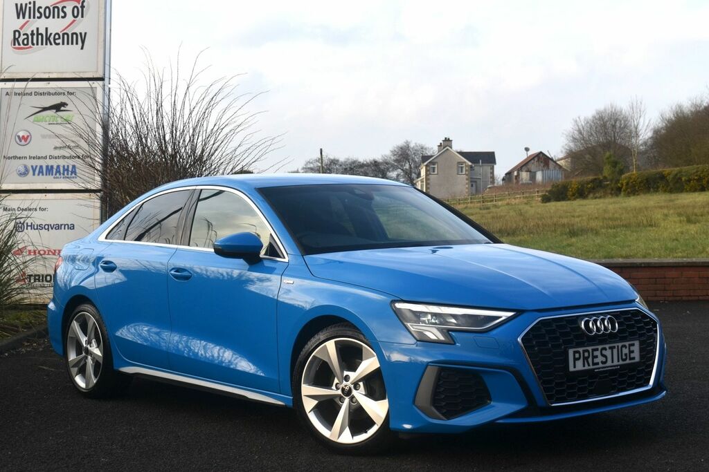 Audi A3 Saloon Blue