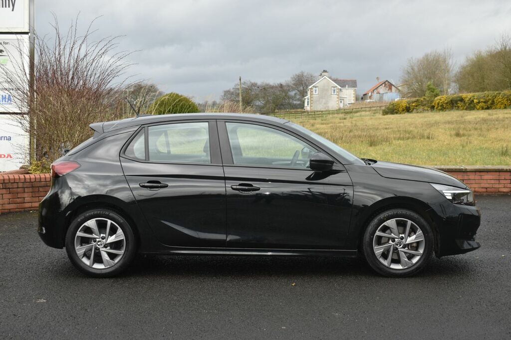 Vauxhall Corsa Hatchback DMZ8251 Black #2
